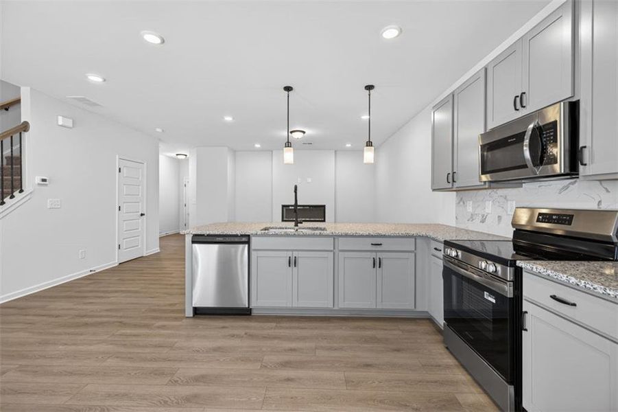 Furnished interior view inside a new home in Sanders Park, Austell (Image 5). Furnished interior view inside a new home in Sanders Park, Austell (Image 5).