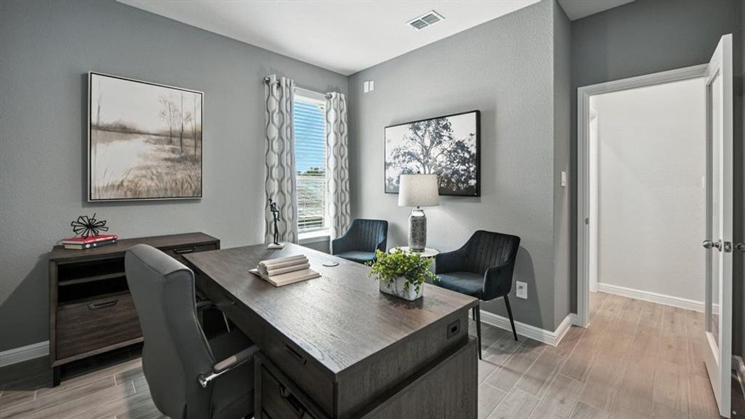Furnished interior view inside a new home in Vista Park, Decatur (Image 20).