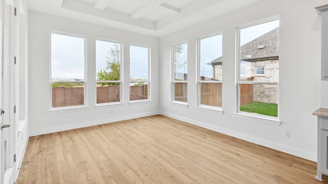 Representative furnished interior of a home built from the Princeton by DRB Homes in Brookewater, Rosenberg (Image 11).