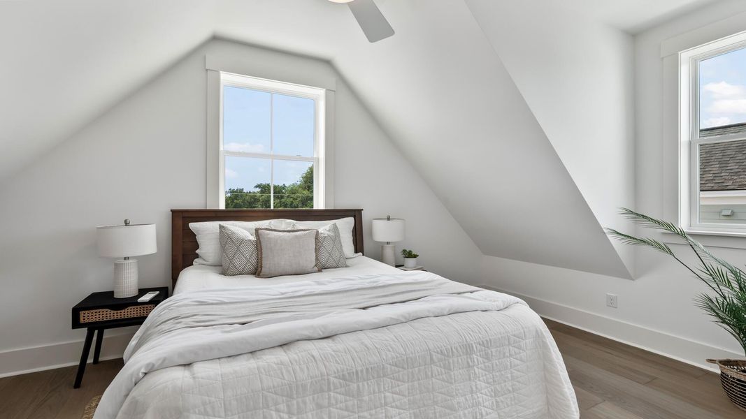 Furnished interior view inside a new home in Grants Court, Charleston (Image 11).