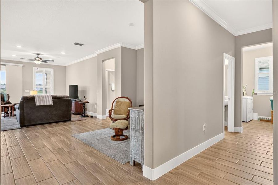 Furnished interior view inside a new home in , Ocala (Image 6).