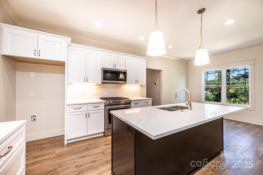 Furnished interior view inside a new home in , Hickory (Image 6).