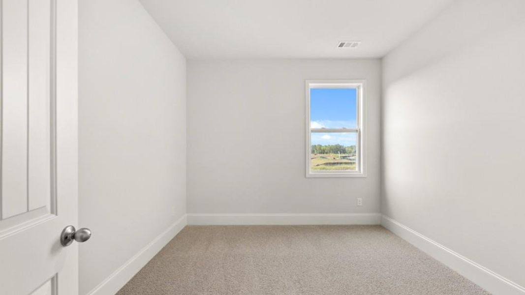 Spacious, unfurnished interior of a new home in Hamptons at Riverwood East, Dallas (Image 22).