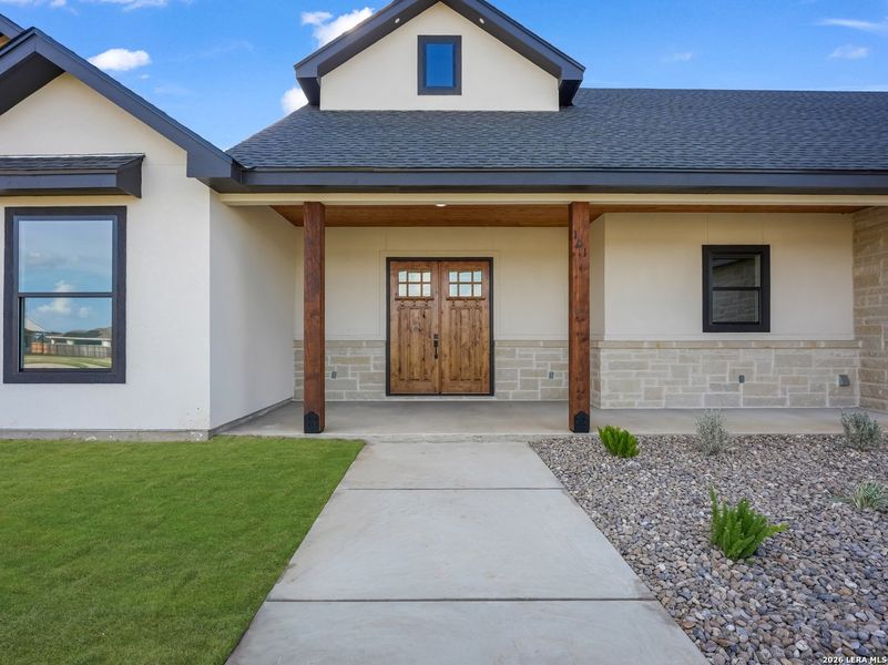 Exterior details and patio area of a home in , Lytle (Image 38). Exterior details and patio area of a home in , Lytle (Image 38).
