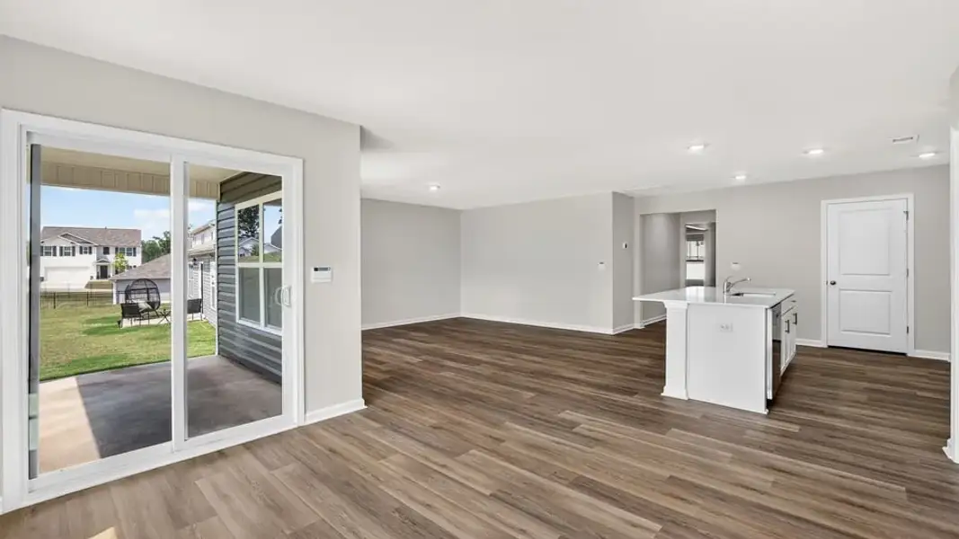 Spacious, unfurnished interior of a new home in Gibson Grove, Laurens (Image 23).