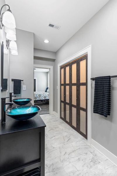 Furnished interior view inside a new home in , Hendersonville (Image 14).