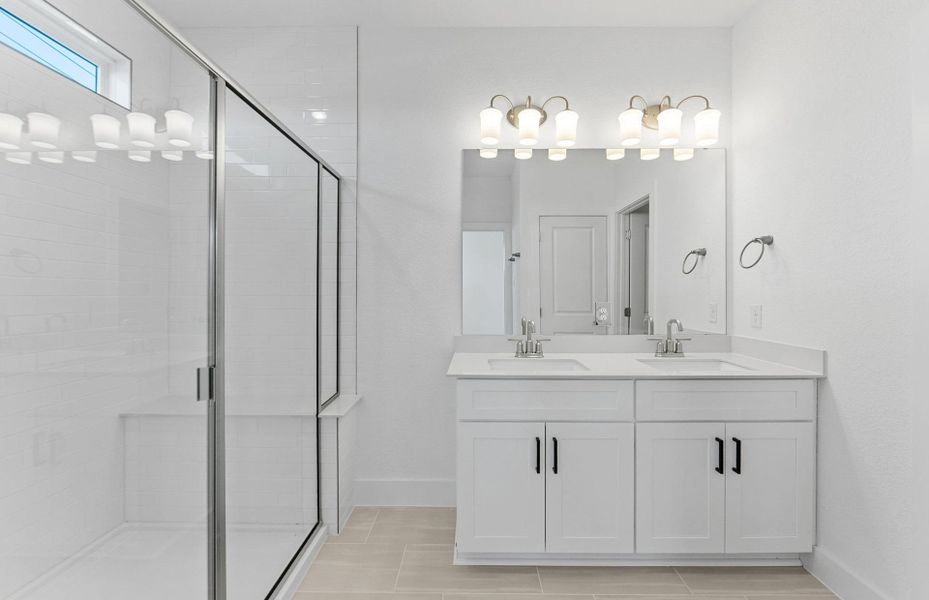 Furnished interior view inside a new home in Northpoint at Old Settlers, Round Rock (Image 4).