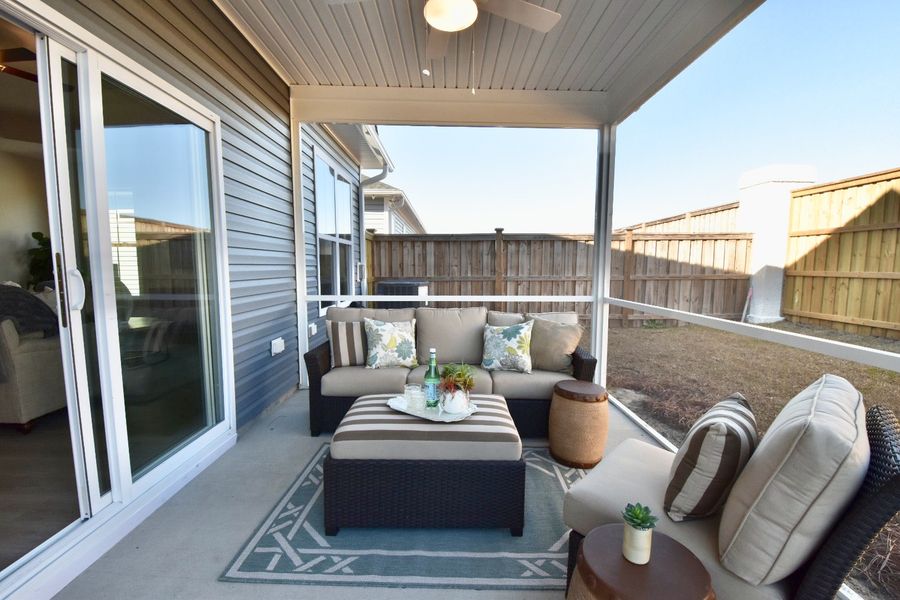 Representative exterior details of a home built from the Isla by Stevens Fine Homes in Parkwood Estates, Leland (Image 3).