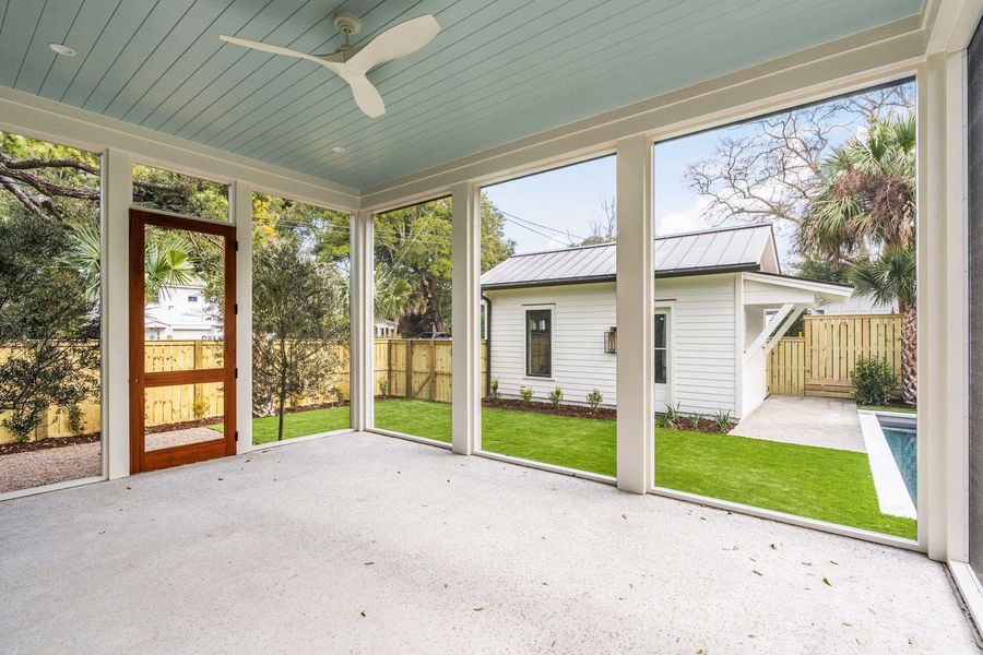 Exterior details and patio area of a home in , Mount Pleasant (Image 3).