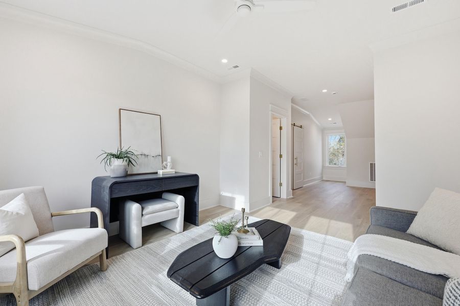 Furnished interior view inside a new home in , Mount Pleasant (Image 31).