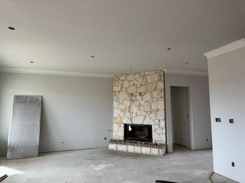 In-progress construction of a new home in Rocky Top, Krum, TX (Image 5). In-progress construction of a new home in Rocky Top, Krum, TX (Image 5).