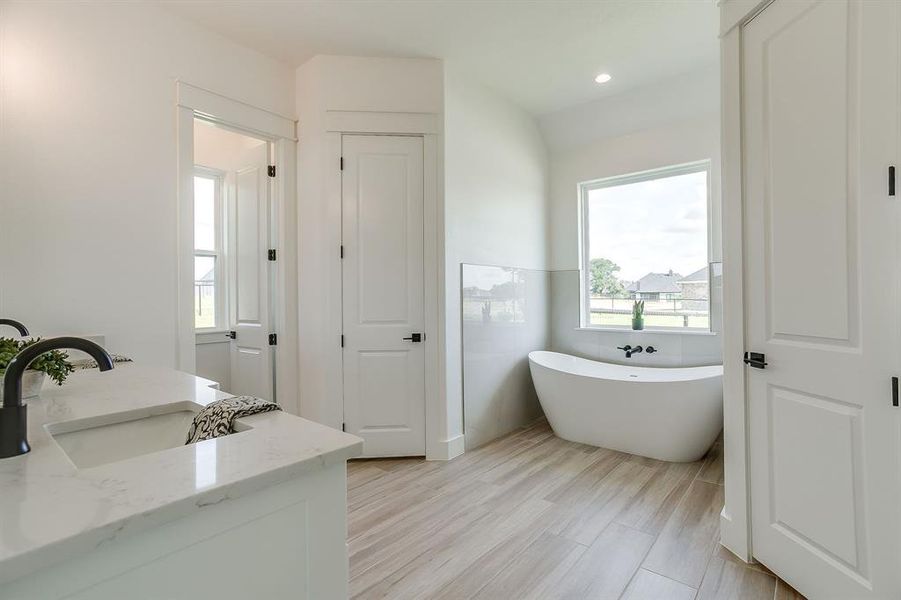 Furnished interior view inside a new home in , Azle (Image 12).