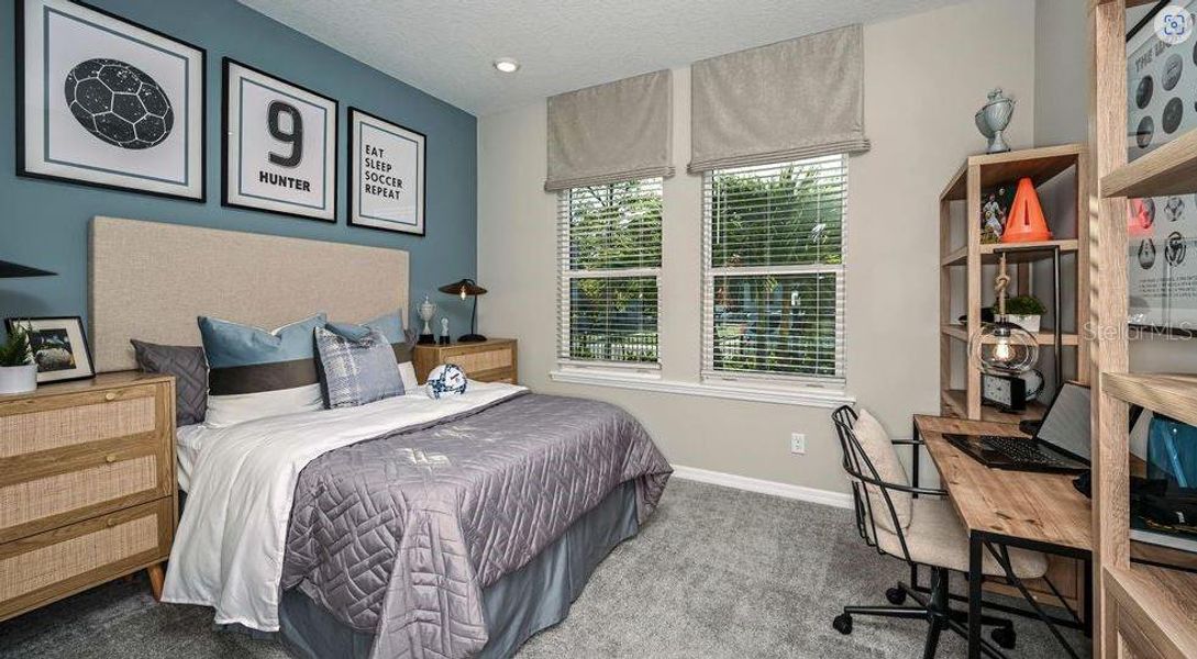 Furnished interior view inside a new home in Indigo Creek, Apollo Beach (Image 20).