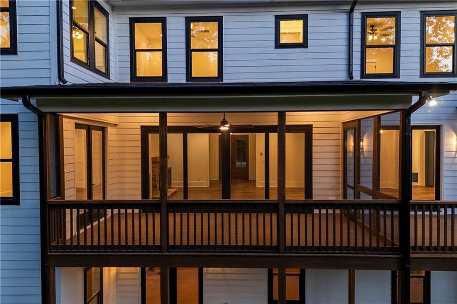Front exterior of a new home in , Flowery Branch, GA, highlighting curb appeal (Image 47).