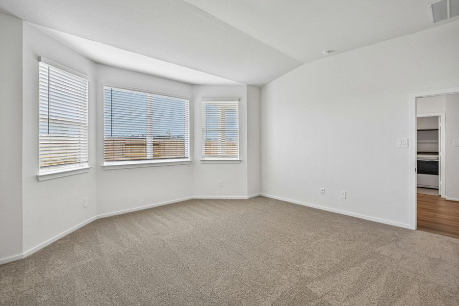 Spacious, unfurnished interior of a new home in Riviera Pines - Premier Series, Huffman (Image 33).