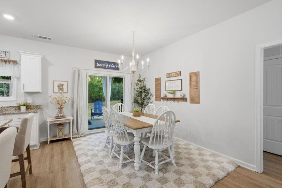 Furnished interior view inside a new home in , Demorest (Image 6).