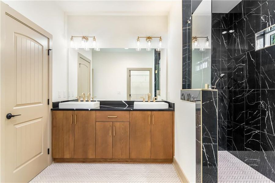 Furnished interior view inside a new home in , Ellijay (Image 6).