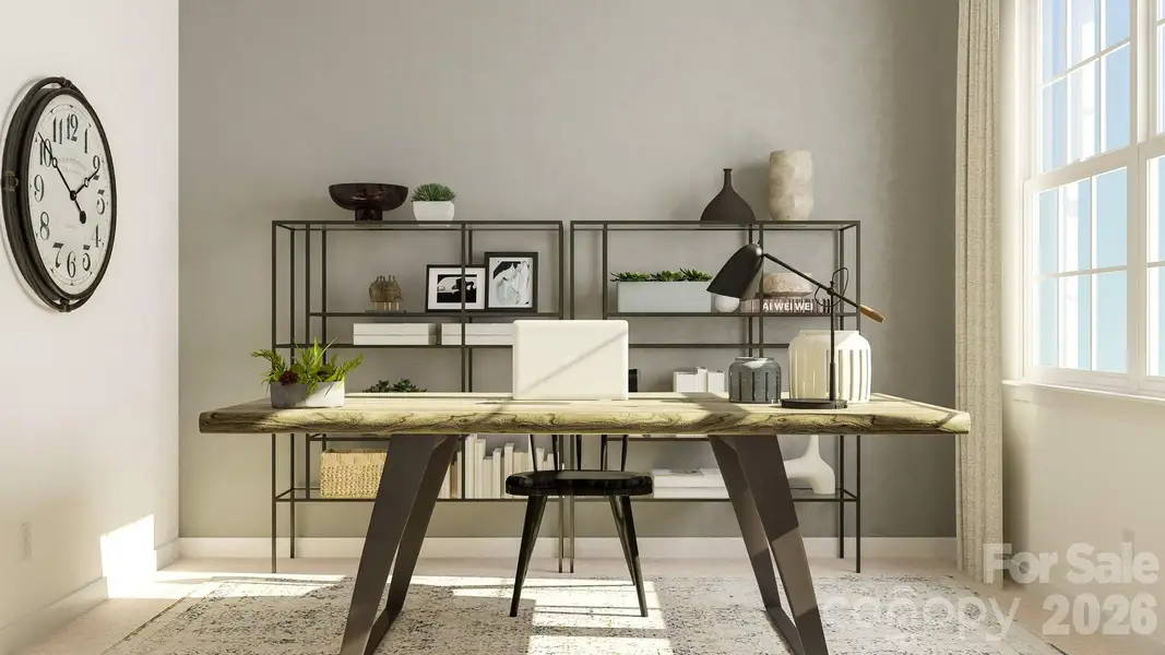 Furnished interior view inside a new home in The Vines, Charlotte (Image 12).