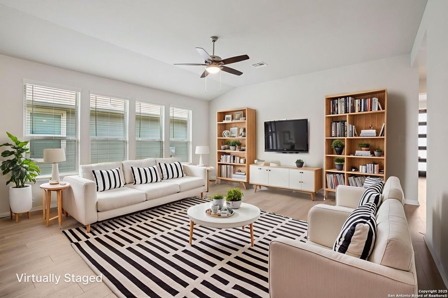 Furnished interior view inside a new home in Catalina, Converse (Image 11).