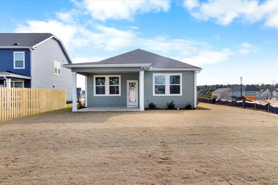 Exterior details and patio area of a home in Tillery Park, Grovetown (Image 3). Exterior details and patio area of a home in Tillery Park, Grovetown (Image 3).