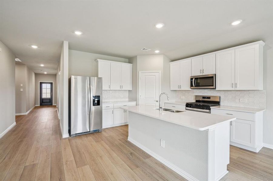 Photo is not of the actual home, but is an inspirational photo of builder’s model home and may depict options, furnishings, and/or decorator features that are not included.