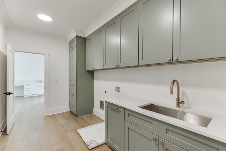 Furnished interior view inside a new home in , Buford (Image 12).