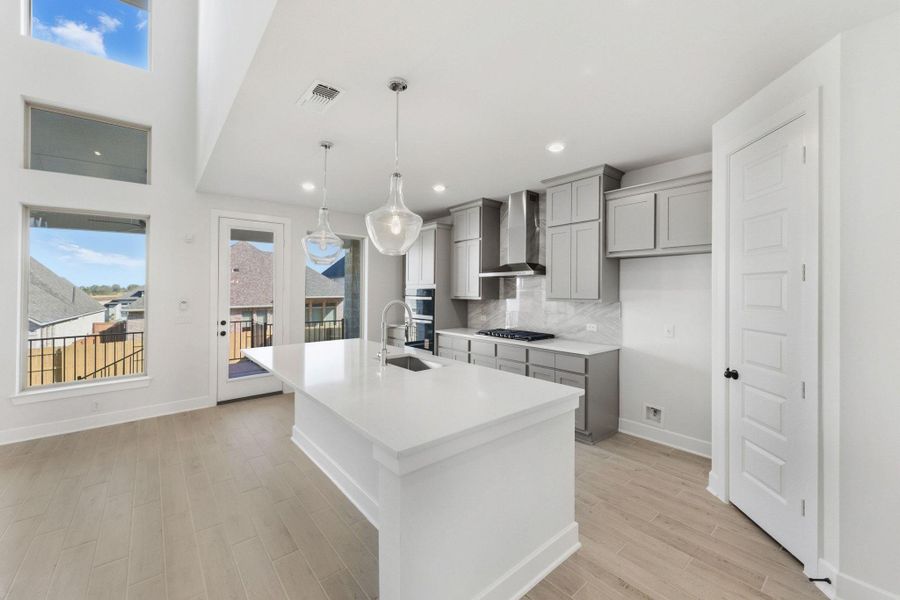 Furnished interior view inside a new home in The Colony, Bastrop (Image 13).