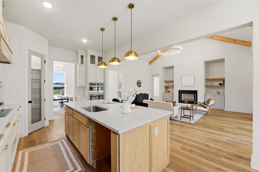 Furnished interior view inside a new home in , Fort Worth (Image 12).