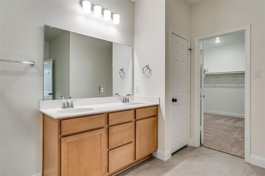 Furnished interior view inside a new home in The Preserve Estates, Justin (Image 10).