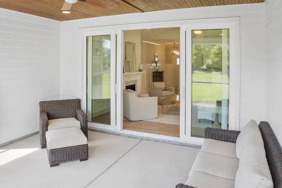 Representative exterior details of a home built from the Claremont by Bill Clark Homes in The Sanctuary at Sunset Beach, Sunset Beach (Image 4). Representative exterior details of a home built from the Claremont by Bill Clark Homes in The Sanctuary at Sunset Beach, Sunset Beach (Image 4).