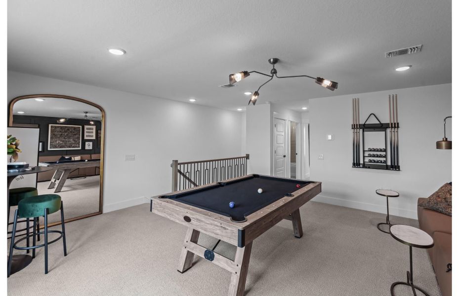 Furnished interior view inside a new home in Del Webb New Braunfels at Veramendi, New Braunfels (Image 15).