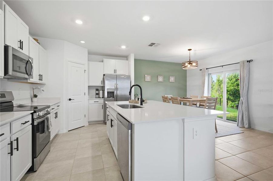 Furnished interior view inside a new home in , Bradenton (Image 35).