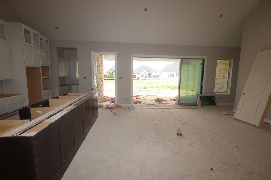 In-progress construction of a new home in Dunham Pointe - Parkview Collection, Cypress, TX (Image 7).
