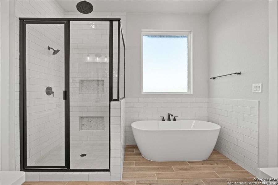 Furnished interior view inside a new home in Village at Three Oaks, Seguin (Image 9).