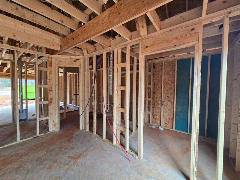 In-progress construction of a new home in , Lavonia, GA (Image 6).