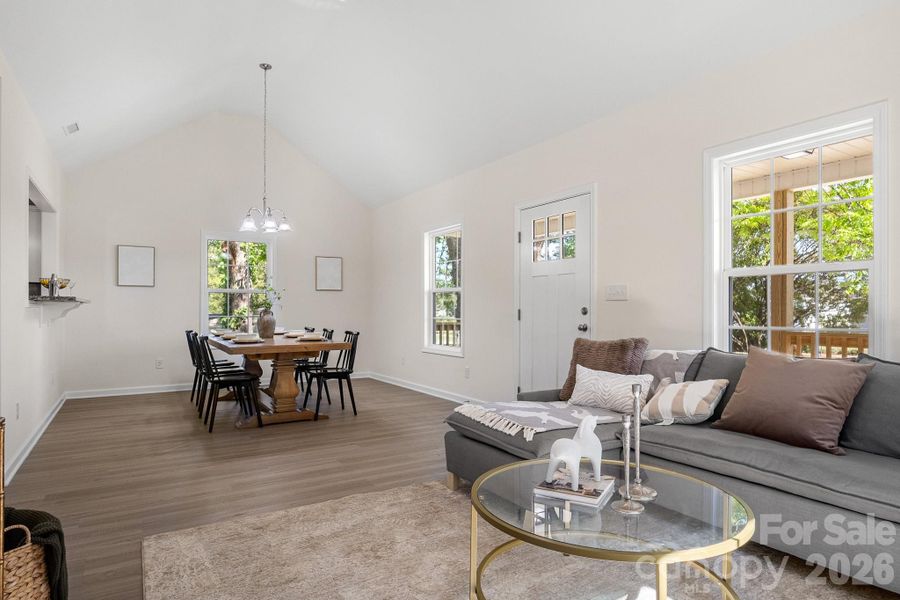 Furnished interior view inside a new home in , York (Image 32).