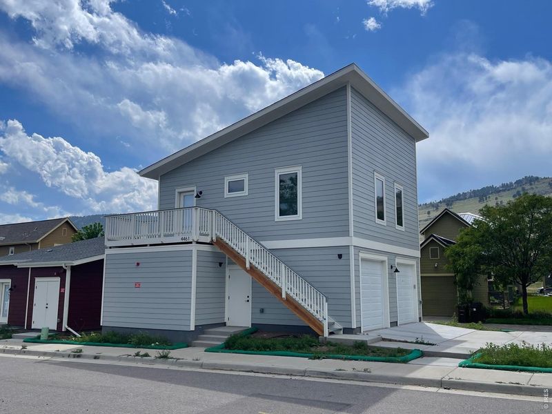 Front exterior of a new home in , Boulder, CO, highlighting curb appeal (Image 20).