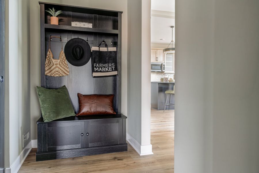 Representative furnished interior of a home built from the Blair by Fischer Homes in Twin Lakes, Hoschton (Image 24).