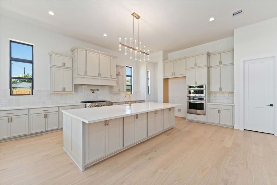 Furnished interior view inside a new home in , Houston (Image 8).