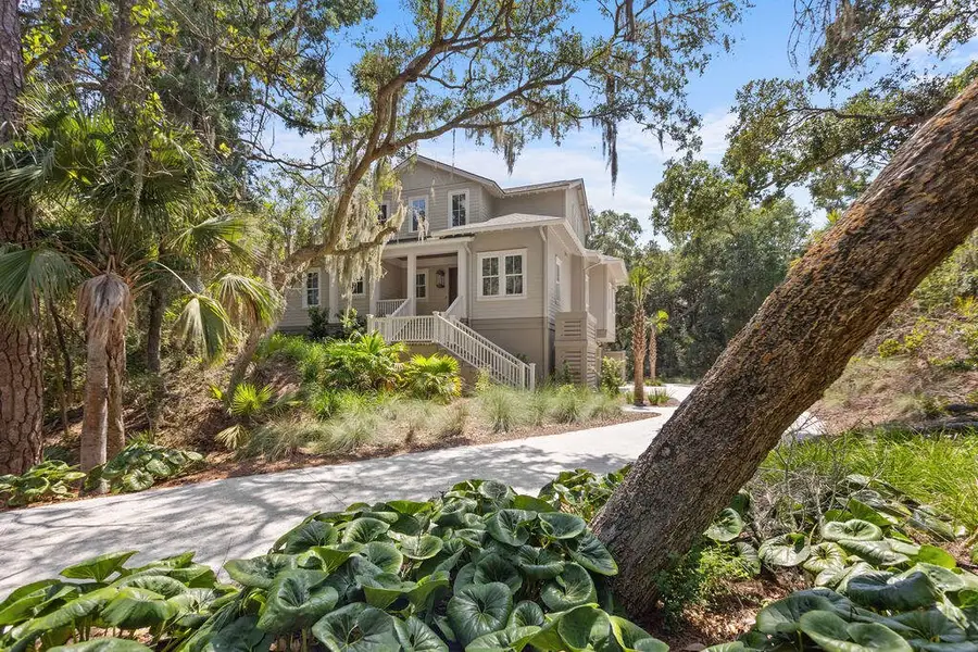 Front exterior of a new home in , Seabrook Island, SC, highlighting curb appeal (Image 28).