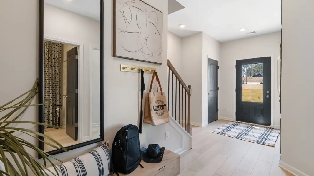 Furnished interior view inside a new home in Daybreak, Newnan (Image 6).