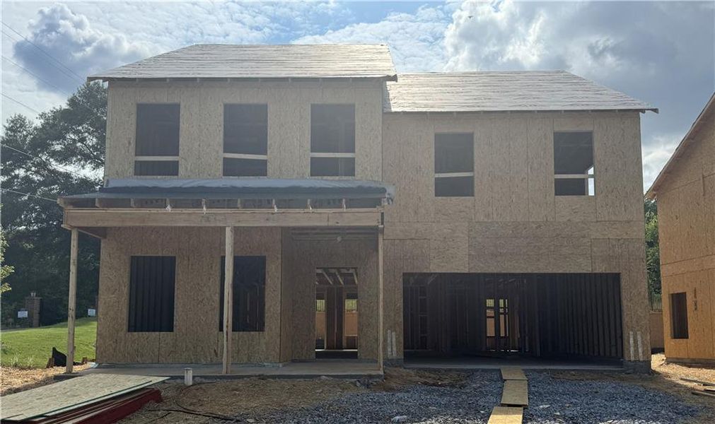 In-progress construction of a new home in Langston Reserve, Cartersville, GA (Image 19).