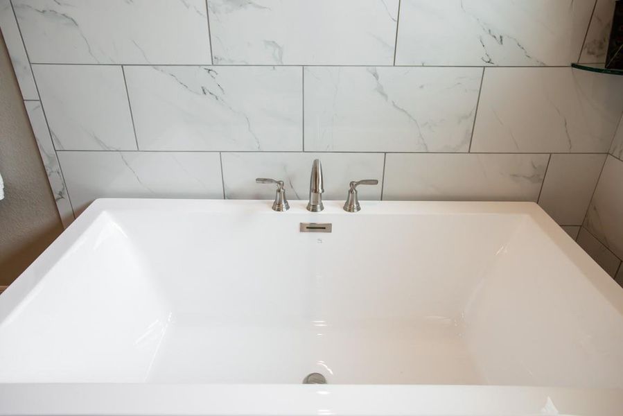 Bathroom view of a soaking tub Bathroom view of a soaking tub