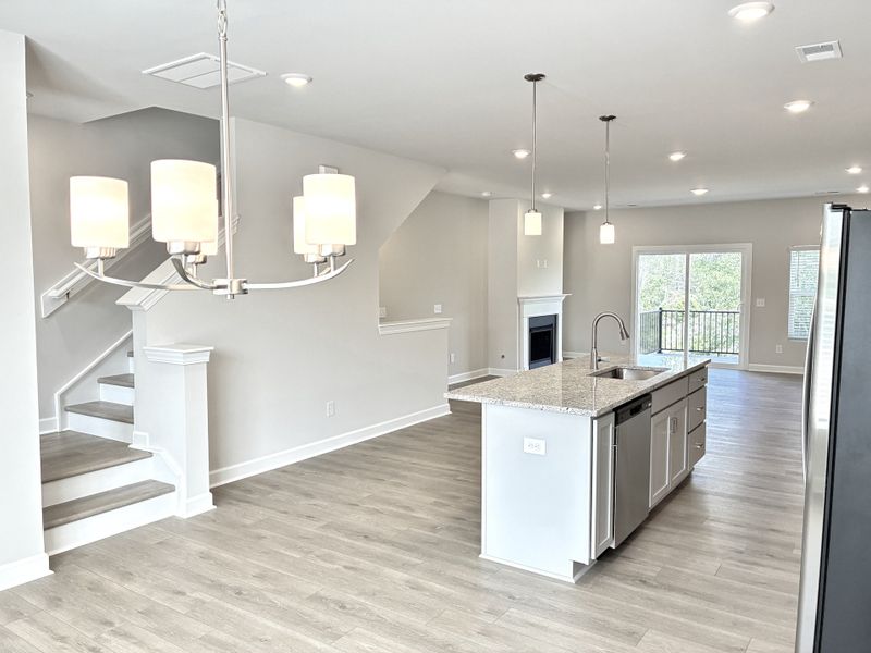 Furnished interior view inside a new home in Holly View, Greenville (Image 7).