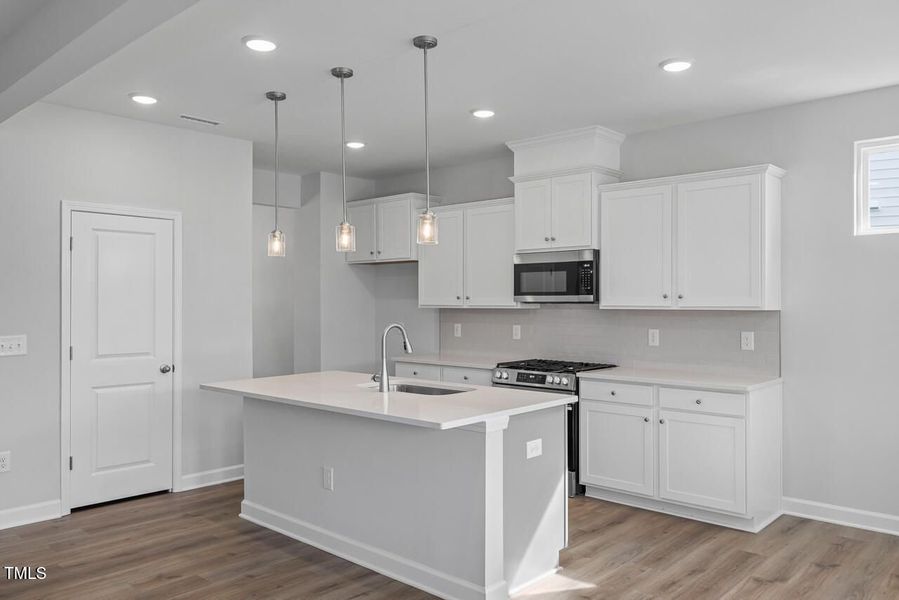 Furnished interior view inside a new home in Woodland Crossing, Zebulon (Image 4).