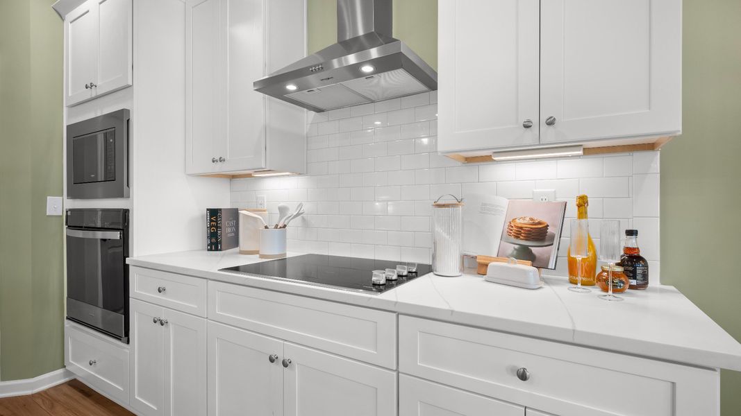 Representative furnished interior of a home built from the Clarity by DRB Homes in Northcroft, Loganville (Image 22).