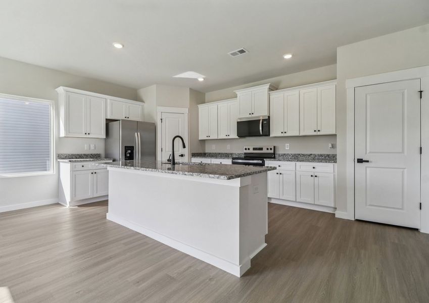 Each home has stainless steel appliances. Each home has stainless steel appliances.