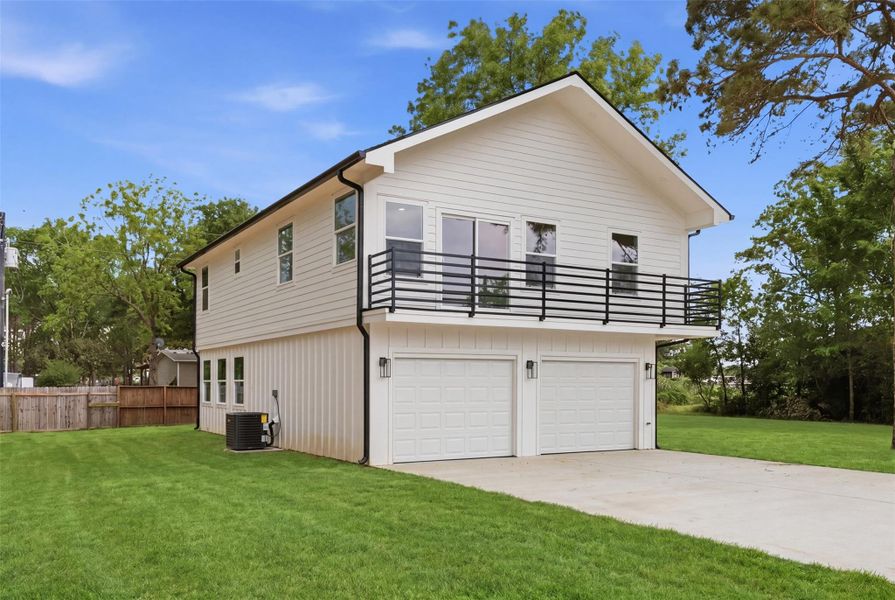 Front exterior of a new home in , Prairie View, TX, highlighting curb appeal (Image 26).