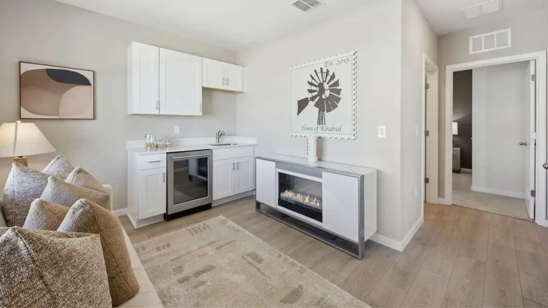 Furnished interior view inside a new home in Preston Cove, St. Cloud (Image 10).