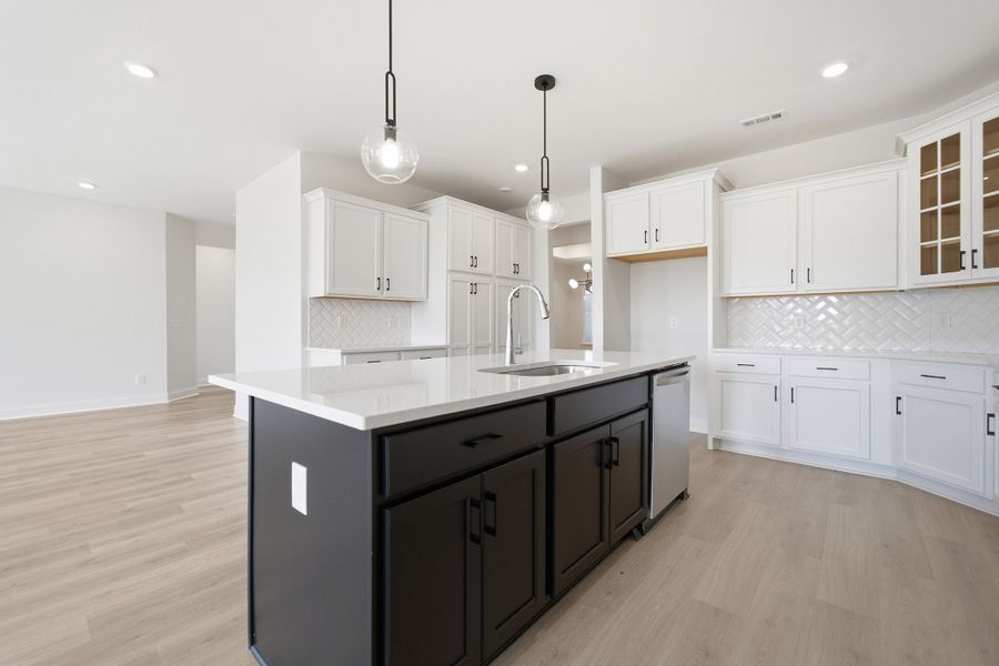 Furnished interior view inside a new home in Dorris Farm, White House (Image 12).